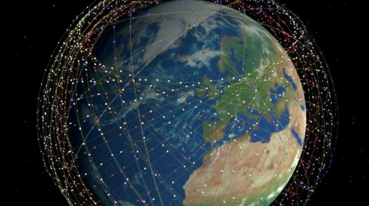 SpaceX Proposed Satellite Network
